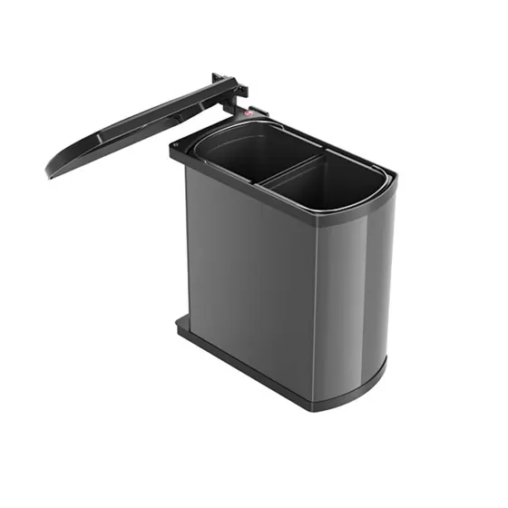 Hailo Afvalemmer 16 liter (2 x 8 liter)
