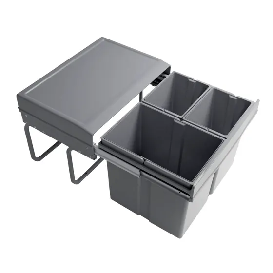 Lanesto Afvalemmer 30 liter (1 x 15L + 2 x 7,5L)