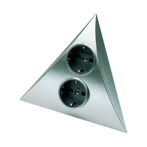 Universeel Dubbel stopcontact Luxor