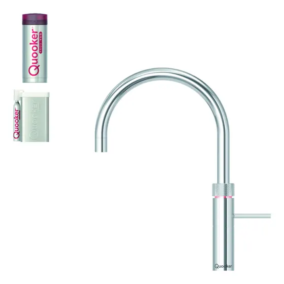 Quooker Fusion Round + Pro3 + Cube