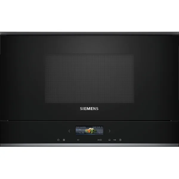 Siemens iQ700 inbouwmagnetron 38 cm, 21 liter, deur links