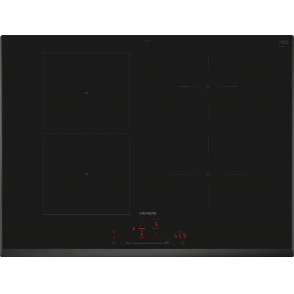 Siemens iQ500 inductiekookplaat 70 cm met combiZone