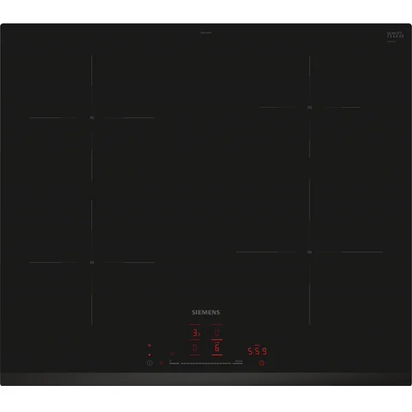 Siemens iQ100 inductiekookplaat 60 cm met Home Connect