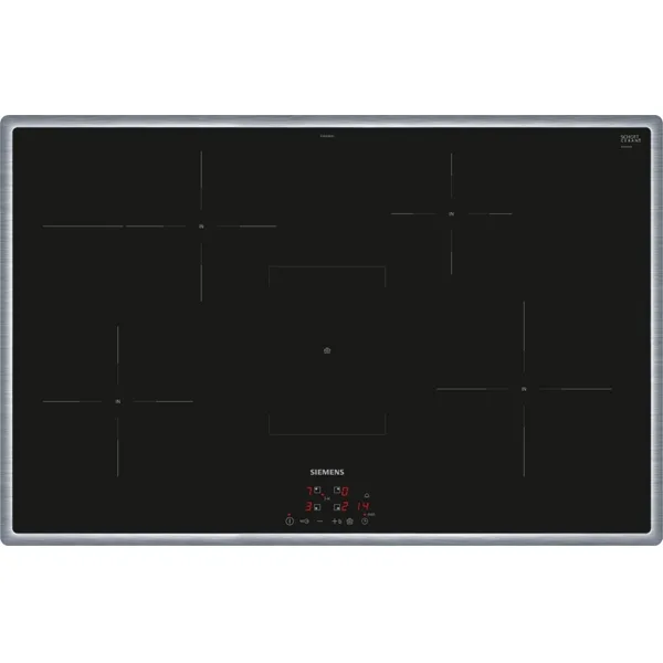 Siemens iQ300 inductiekookplaat 80 cm met braadZone en warmhoudzone
