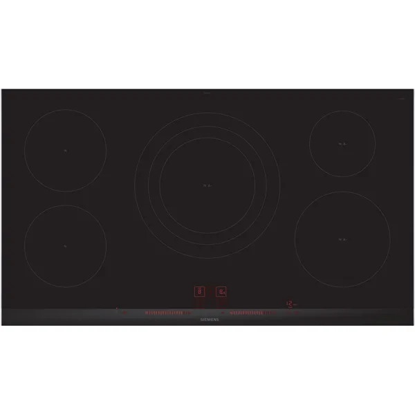 Siemens iQ300 inductiekookplaat 90 cm met wokzone van 32 cm