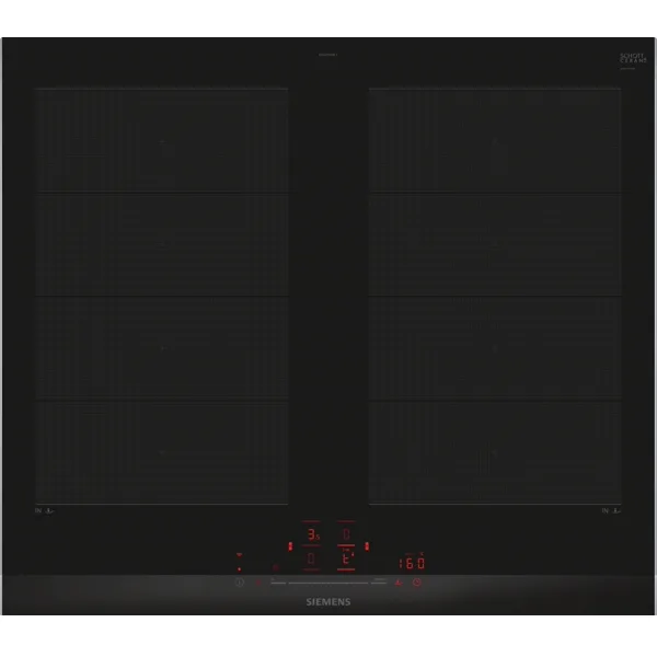 Siemens iQ700 flexInduction kookplaat 60 cm, 2 flexZones