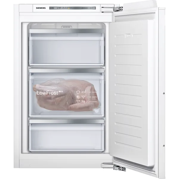 Siemens iQ500 inbouw vriezer 88 cm, lowFrost, softClose