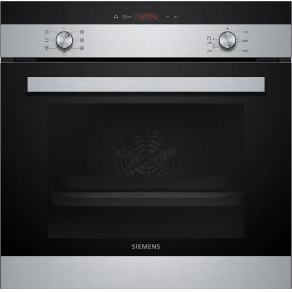 Siemens iQ100 inbouwoven 60 cm, inox