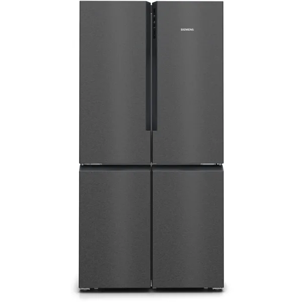 Siemens iQ300 French Door koelkast, zwart rvs, Total noFrost