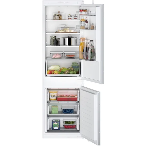 Siemens iQ100 inbouw koel-vriescombinatie 177,5 cm, noFrost, sleepdeur