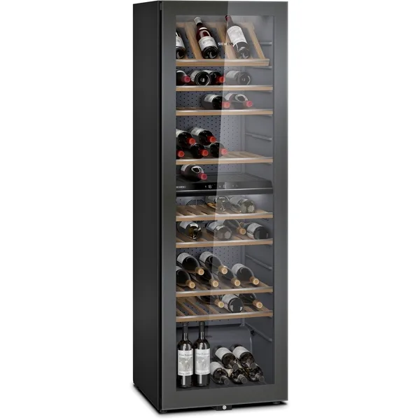Siemens iQ500 vrijstaande wijnklimaatkast 186 cm, 199 flessen