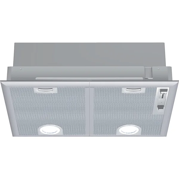 Siemens iQ300 afzuigunit 53 cm, 2 motoren, zilvermetaal