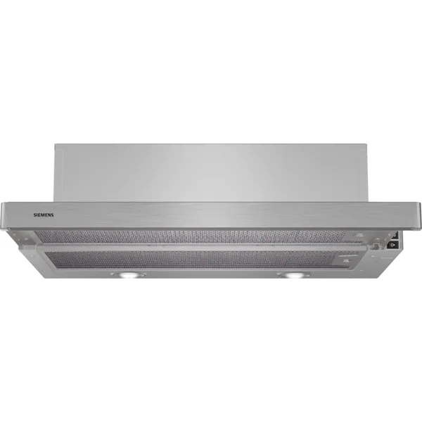 Siemens iQ100 vlakschermkap 60 cm zonder motor, rvs-look