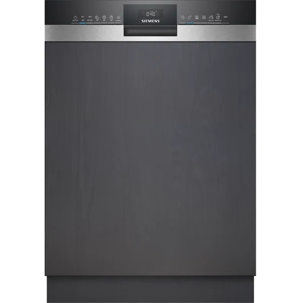 Siemens iQ300 geïntegreerde vaatwasser 60 cm, rvs bedieningspaneel